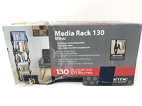 Media rack 130 appears new open box