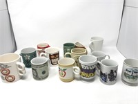 Huge lot vintage coffee mugs