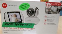 Motorola 3.5" Video Baby Monitor