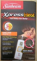 Sunbeam XpressHeat King Size Heating Pad