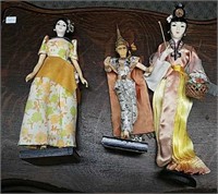 3 Geisha Dolls