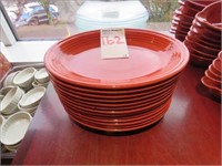 LOT, (13) 11-1/2" BROWN OVAL PLATES
