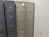 LOT, (12) EMPLOYEE LOCKERS