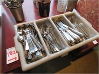 LOT, FLATWARE IN THIS CONTAINER OR ROW
