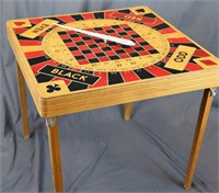 VINTAGE MONTECARLO 5 IN ONE GAME TABLE