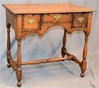 TAVERN TABLE, WILLIAM AND MARY, POSS. ENGLISH, OAK