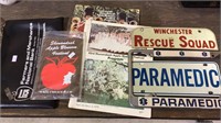 Winchester group lot, Apple Blossom programs,