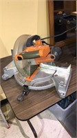 Ridgid 10 inch compound power saw, tested and