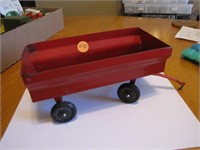 10&1/2" Red Ertl Wagon