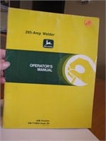 John Deere 295 Amp Welder Operators Manual