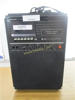 Sharp Portable Cassette Sound System HK-20PA.