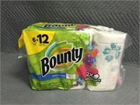 6 Rolls Of Bounty Paper Towels