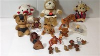 Vintage  teddy bears and toys