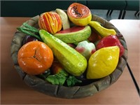 Fruit and veggies bowl