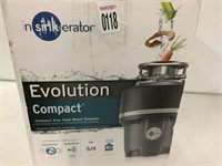 EVOLUTION COMPACT SIZE FOOD WASTE DISPOSER
