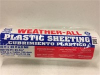 WEATHER ALL PLASTIC SHEETING