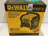 DEWALT COMPACT WORKSITE RADIO