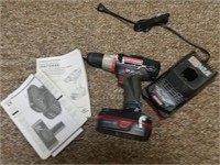 Craftsman cordless drill with battery