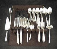 Willow Gorham Sterling Silver Flatware Service