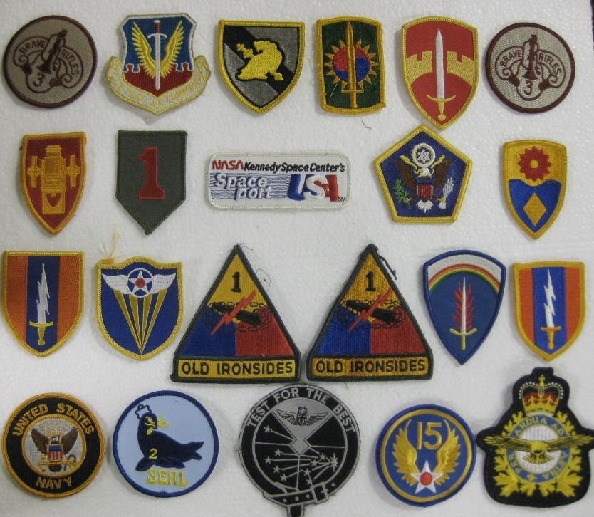 Military Uniform Insignias, Emblems and Combat Patches