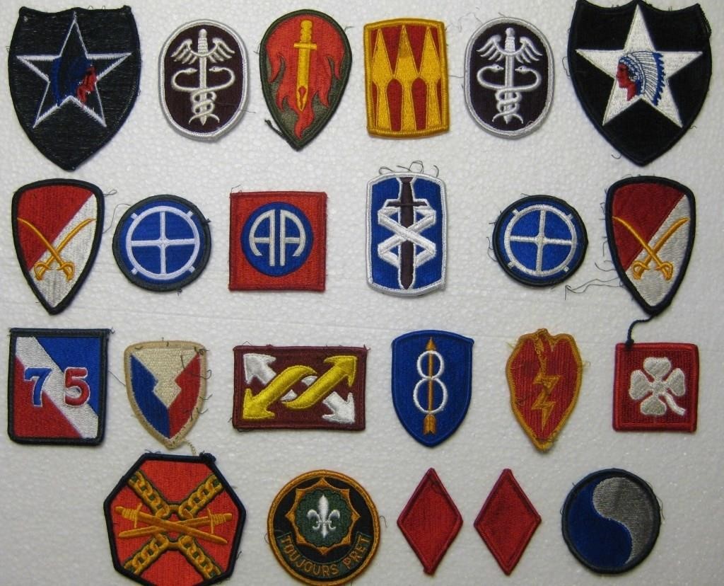 Military Uniform Insignias, Emblems and Combat Patches