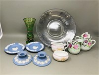 collection of china , glass & wedgewood