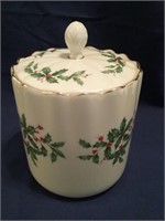 Lenox Holiday Cookie Jar