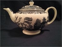 Johnson Brothers Blue Willow China Teapot