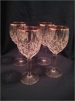 Gorham Crystal Wine Glasses