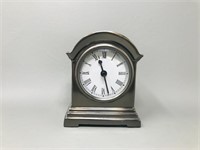 metal mantel clock - quartz