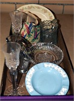 Vintage Wedgewood Saucer & Glassware Collection