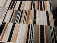 runner rug, striped, 25x94