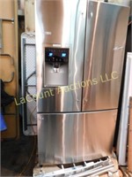 Electrolux 3 door stainless refrigerator