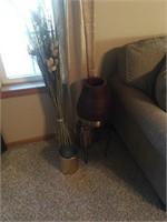 Decorative pieces wooden vase stand and others