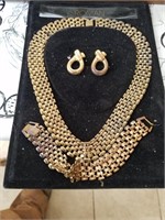 ROMAN Necklace, Earring, & Bracelet Set