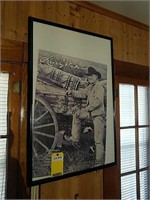 Signed Milano Hat Co. Poster