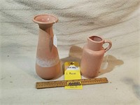 Pink Vases Marked "W GERMANY