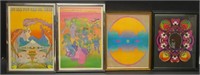 PETER MAX PICTURE POSTERS (4)
