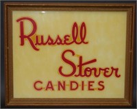RUSSELL STOVER CANDY SIGN