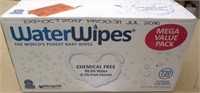 Bulk Box 12Pks of 60 Chemical Free Water Wipes