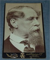 Charles Dickens. Cabinet Card.