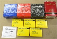 Lot of Waterman & Sheaffer Inks