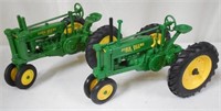 Lot of 2 1/16 JD G on Rubber & Unstyled B on Rubbe