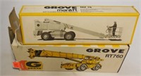 Lot of 2: 1/50 Grove Crane & Manlift by NZG