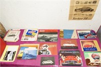 1939 - 1942 Auto pamphlets - approx 50 pcs