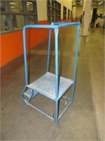 Blue Roll Around Ladder