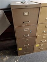 (2) metal filing cabinets