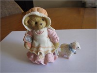 Cherished Teddies Mary Had a Little Lamb 3&1/2"