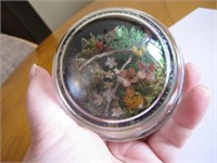 Vintage Rocky Mountain Wildflowers Paperweight