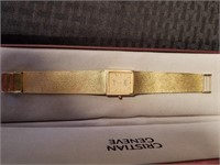 Cristian geneve men's watch 14K gold